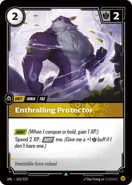 Enthralling Protector – Unleashed (Riftbound: League of Legends Trading Card Game)