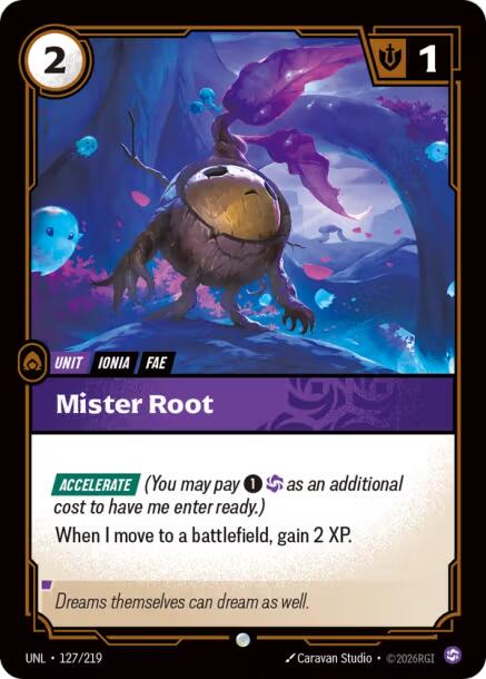Mister Root – Unleashed (Riftbound: League of Legends Trading Card Game)