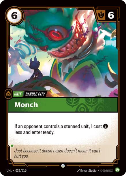 Monch – Unleashed (Riftbound: League of Legends Trading Card Game)