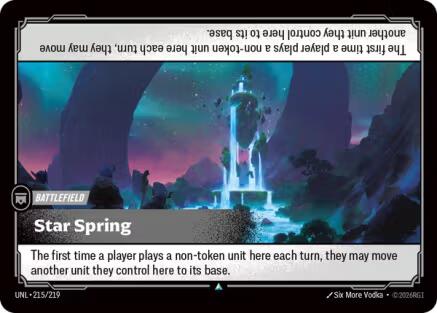 Star Spring – Unleashed (Riftbound: League of Legends Trading Card Game)