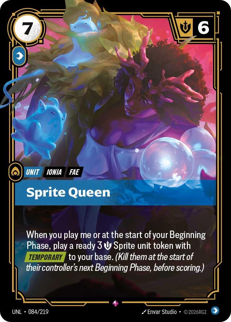 Sprite Queen – Unleashed (Riftbound: League of Legends Trading Card Game)