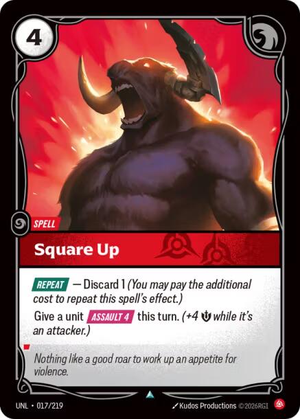 Square Up – Unleashed (Riftbound: League of Legends Trading Card Game)