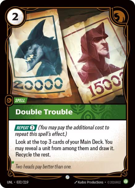 Double Trouble – Unleashed (Riftbound: League of Legends Trading Card Game)