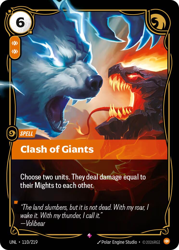 Clash of Giants – Unleashed (Riftbound: League of Legends Trading Card Game)