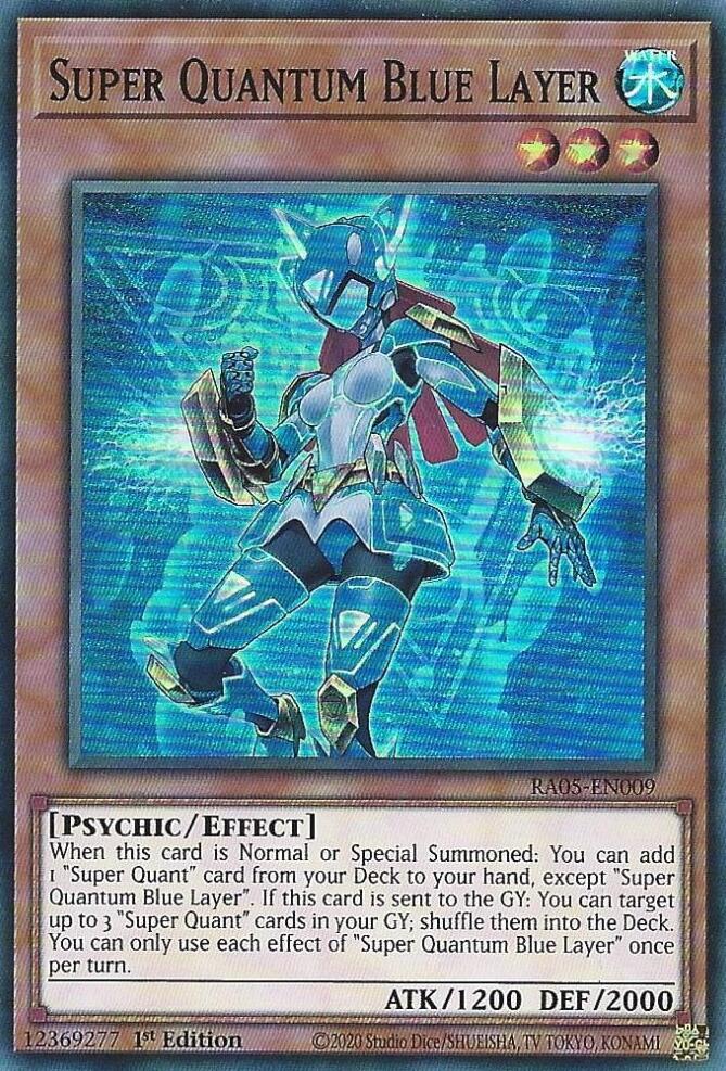 Super Quantum Blue Layer – Rarity Collection 5 (YuGiOh)