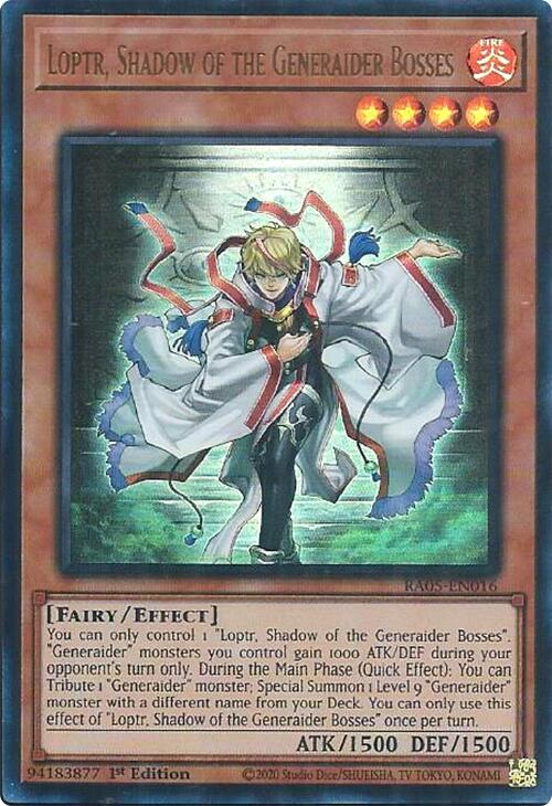 Loptr, Shadow of the Generaider Bosses (Ultra Rare) – Rarity Collection 5 (YuGiOh)