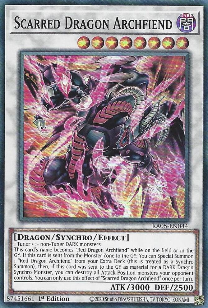Scarred Dragon Archfiend – Rarity Collection 5 (YuGiOh)
