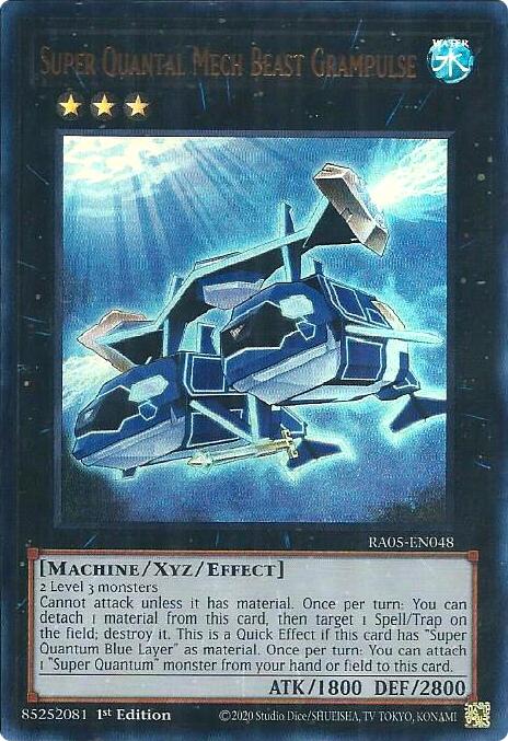 Super Quantal Mech Beast Grampulse (Ultra Rare) – Rarity Collection 5 (YuGiOh)