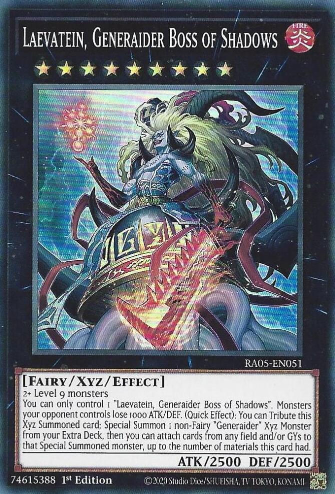 Laevatein, Generaider Boss of Shadows – Rarity Collection 5 (YuGiOh)