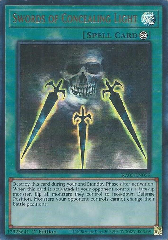 Swords of Concealing Light (Ultra Rare) – Rarity Collection 5 (YuGiOh)