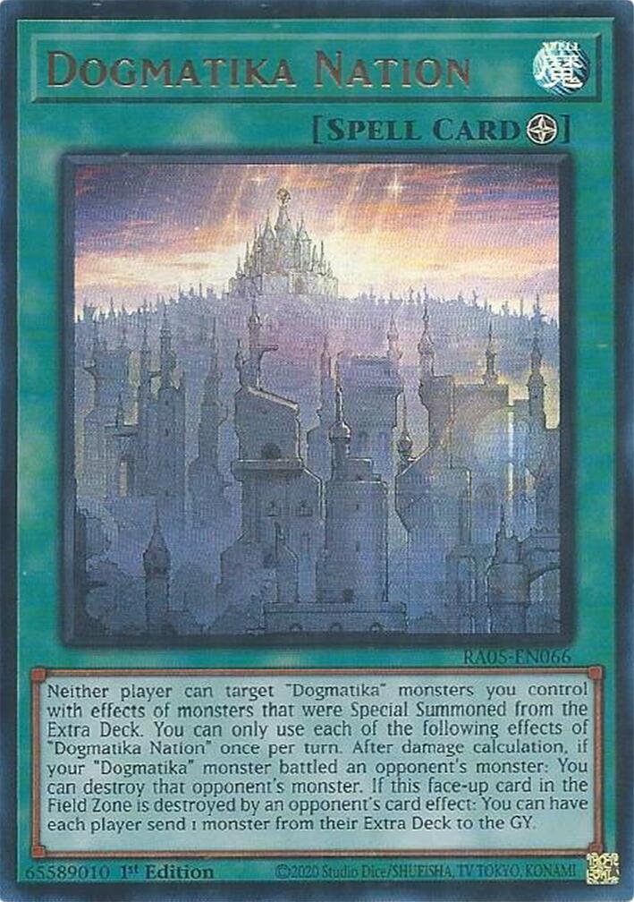 Dogmatika Nation (Ultra Rare) – Rarity Collection 5 (YuGiOh)