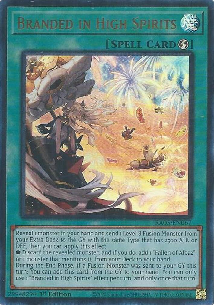 Branded in High Spirits (Ultra Rare) – Rarity Collection 5 (YuGiOh)