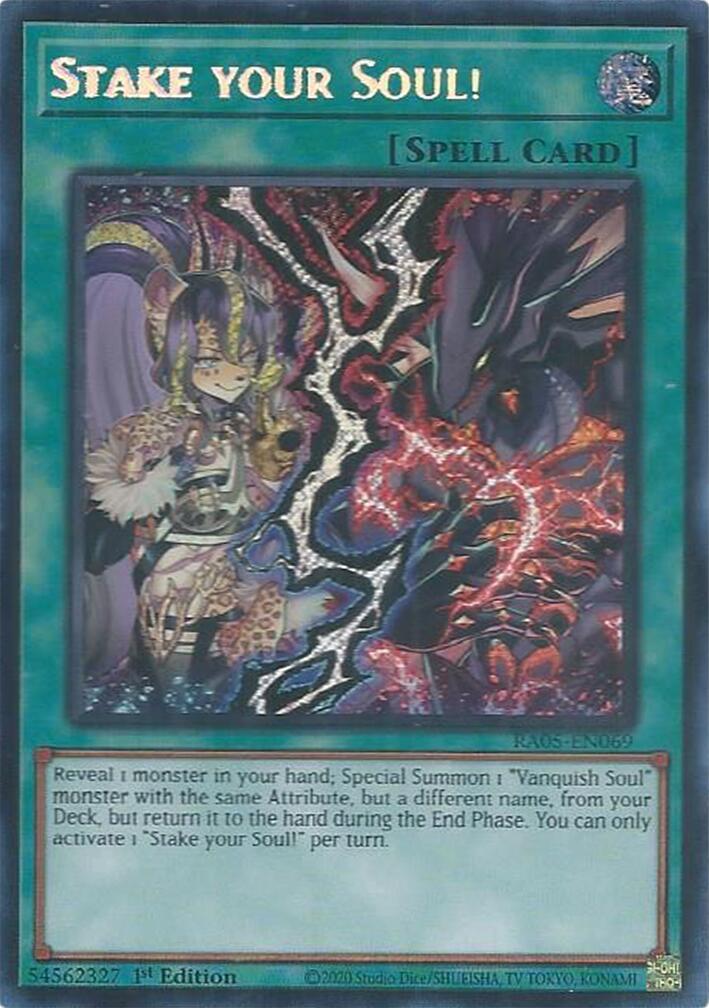 Stake your Soul! (Secret Rare) – Rarity Collection 5 (YuGiOh)