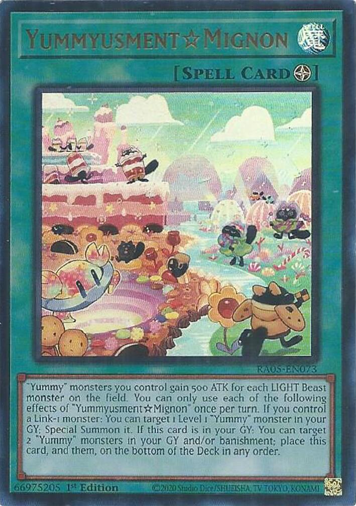 YummyusmentMignon (Ultra Rare) – Rarity Collection 5 (YuGiOh)