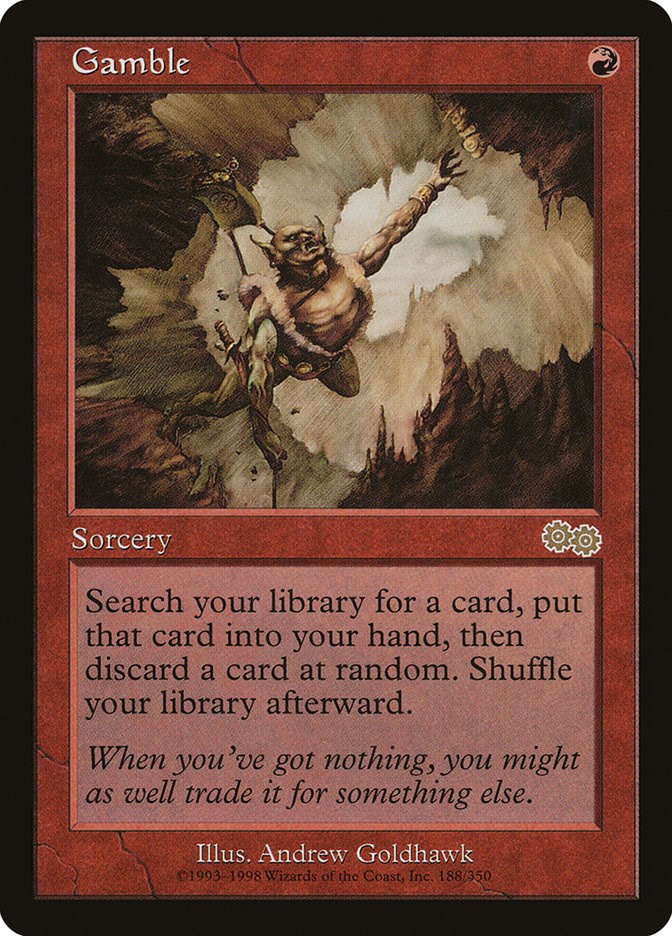 Gamble – Urza's Saga (Magic: The Gathering)