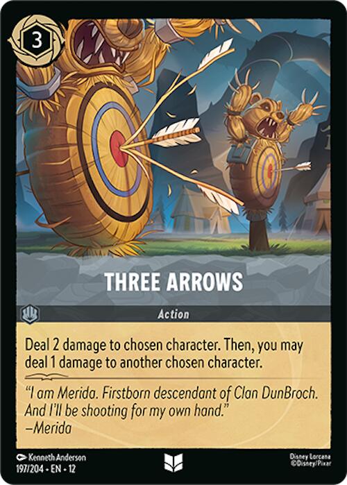 Three Arrows – Wilds Unknown (Disney Lorcana)