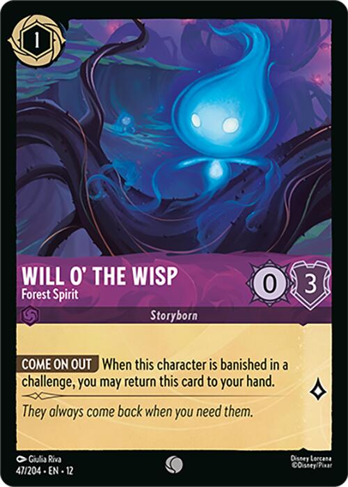 Will o' the Wisp - Forest Spirit – Wilds Unknown (Disney Lorcana)