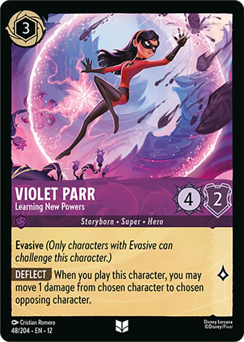 Violet Parr - Learning New Powers – Wilds Unknown (Disney Lorcana)