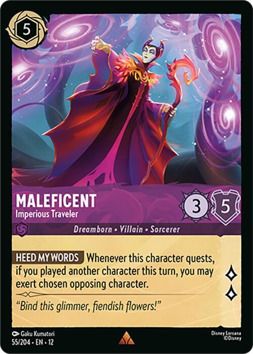 Maleficent - Imperious Traveler – Wilds Unknown (Disney Lorcana)