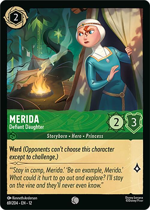 Merida - Defiant Daughter – Wilds Unknown (Disney Lorcana)