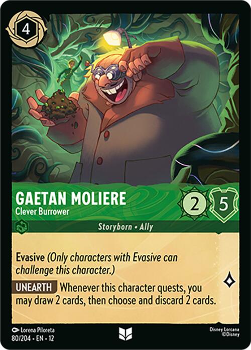 Gaetan Moliere - Clever Burrower – Wilds Unknown (Disney Lorcana)