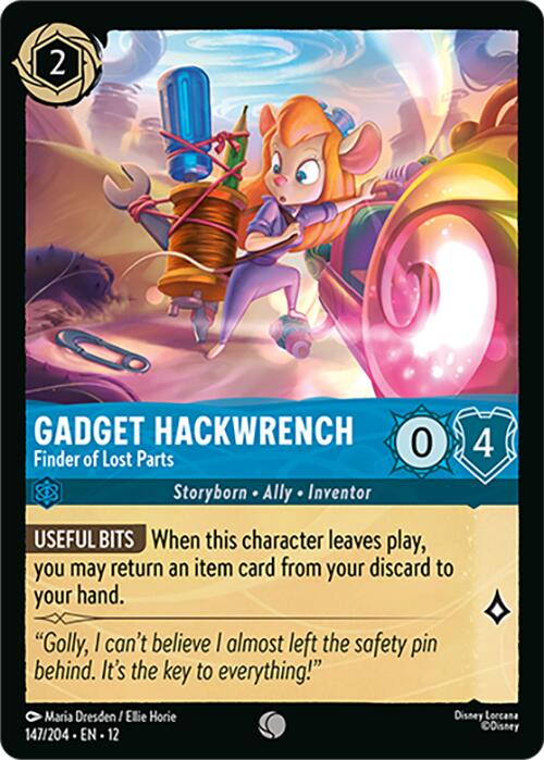 Gadget Hackwrench - Finder of Lost Parts – Wilds Unknown (Disney Lorcana)