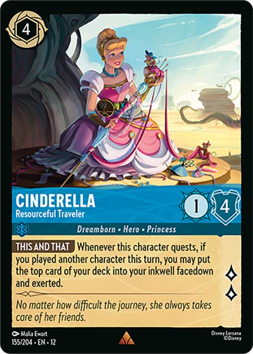 Cinderella - Resourceful Traveler – Wilds Unknown (Disney Lorcana)