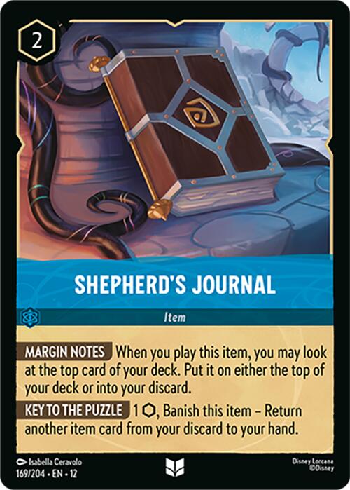 Shepherd's Journal – Wilds Unknown (Disney Lorcana)