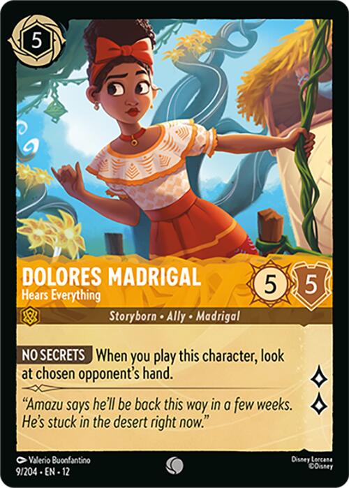Dolores Madrigal - Hears Everything – Wilds Unknown (Disney Lorcana)