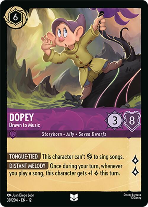 Dopey - Drawn to Music – Wilds Unknown (Disney Lorcana)
