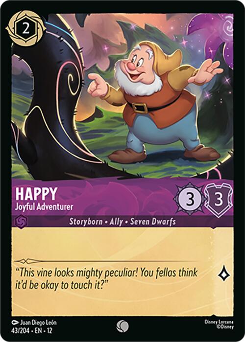 Happy - Joyful Adventurer – Wilds Unknown (Disney Lorcana)