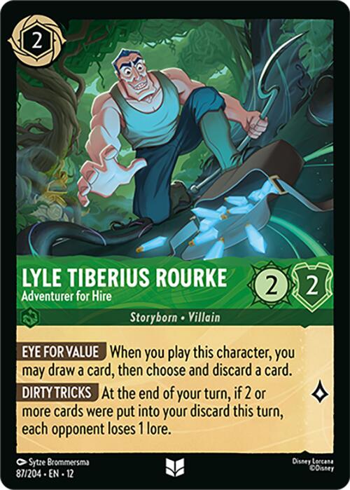 Lyle Tiberius Rourke - Adventurer for Hire – Wilds Unknown (Disney Lorcana)