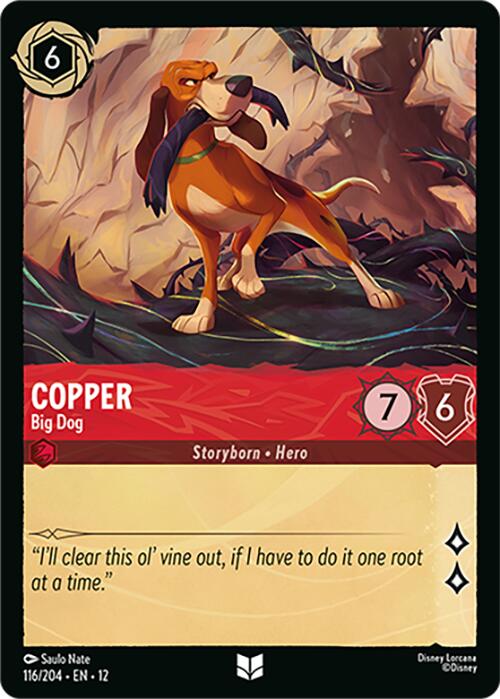 Copper - Big Dog – Wilds Unknown (Disney Lorcana)