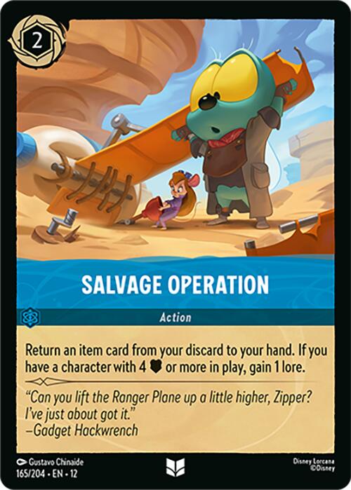 Salvage Operation – Wilds Unknown (Disney Lorcana)