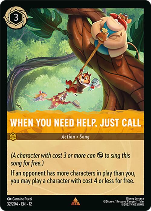 When You Need Help, Just Call – Wilds Unknown (Disney Lorcana)