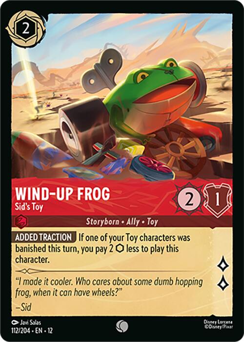 Wind-Up Frog - Sid's Toy – Wilds Unknown (Disney Lorcana)