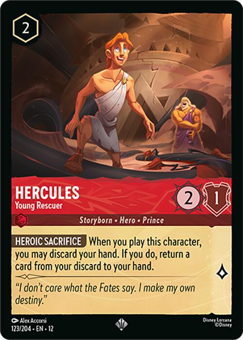 Hercules - Young Rescuer – Wilds Unknown (Disney Lorcana)