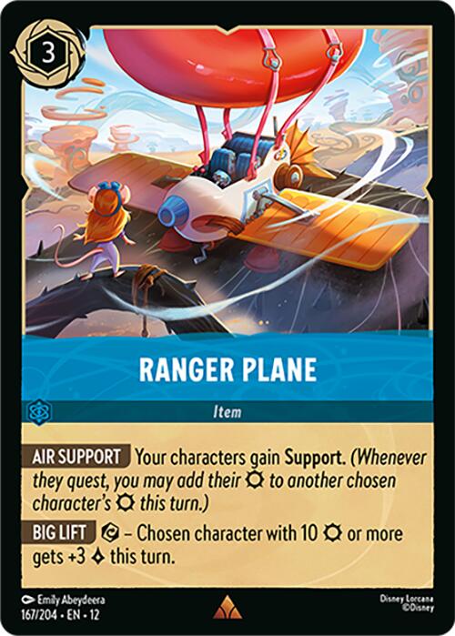 Ranger Plane – Wilds Unknown (Disney Lorcana)