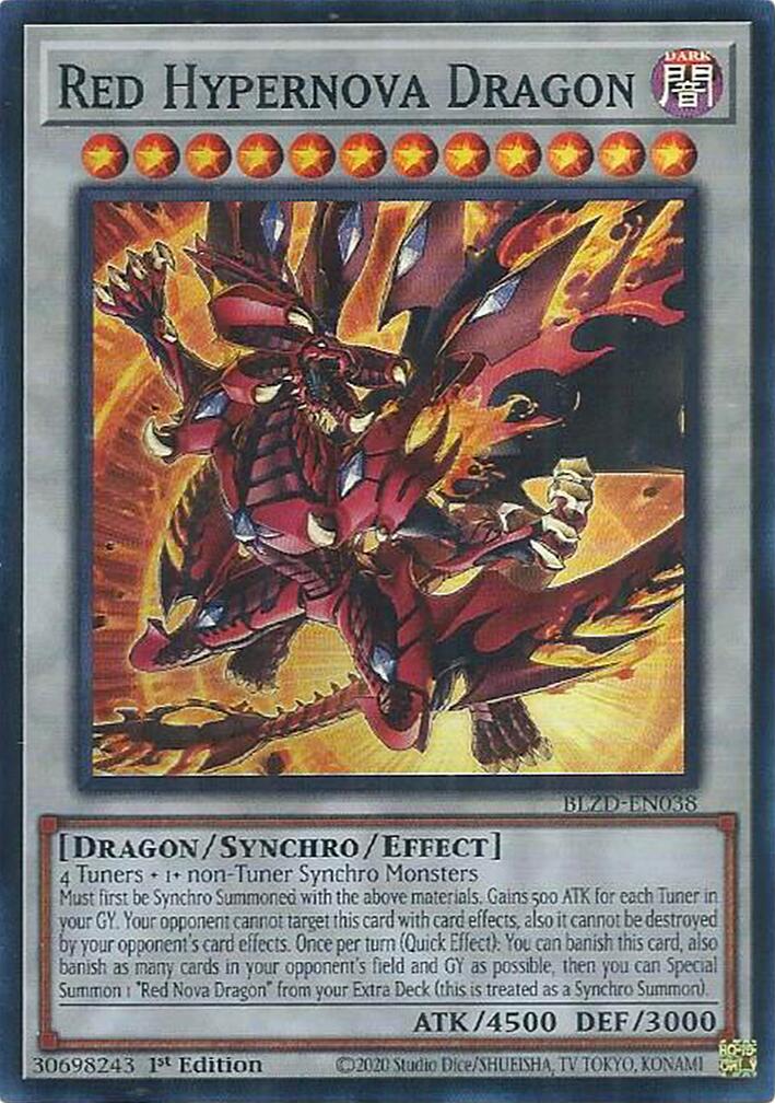 Red Hypernova Dragon – Blazing Dominion (YuGiOh)