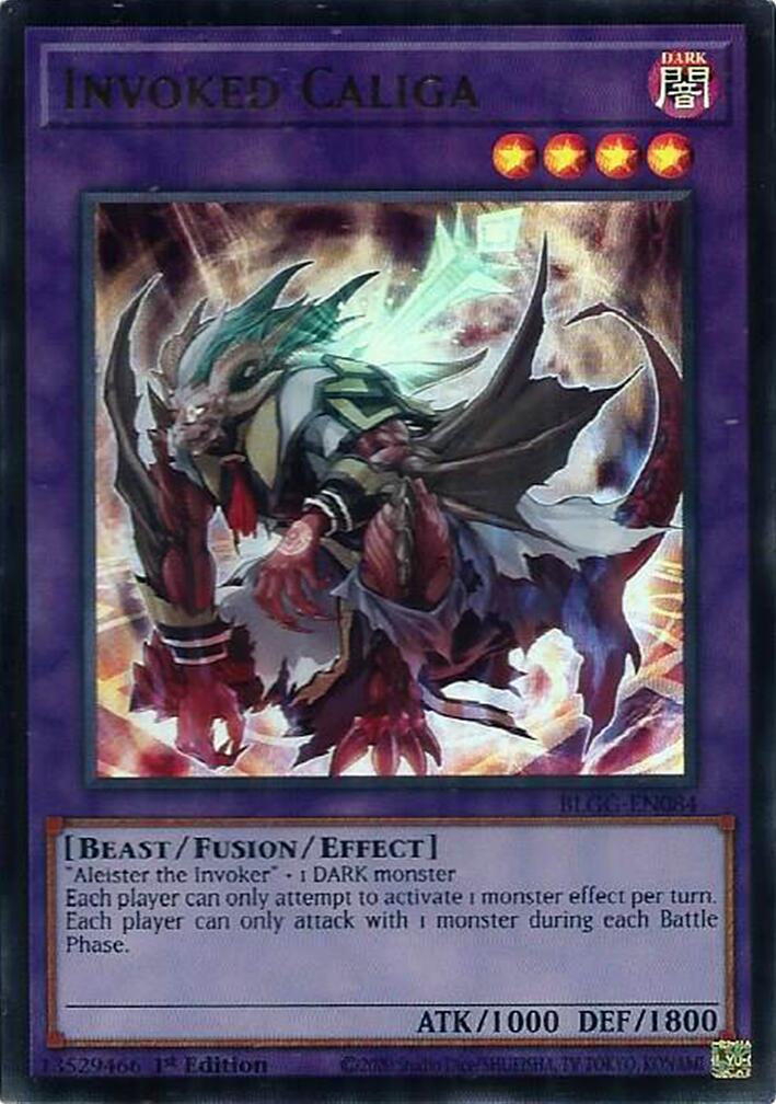 Invoked Caliga – Battles of Legend: Glorious Gallery (YuGiOh)