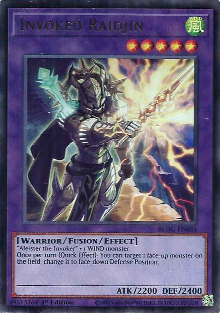 Invoked Raidjin – Battles of Legend: Glorious Gallery (YuGiOh)