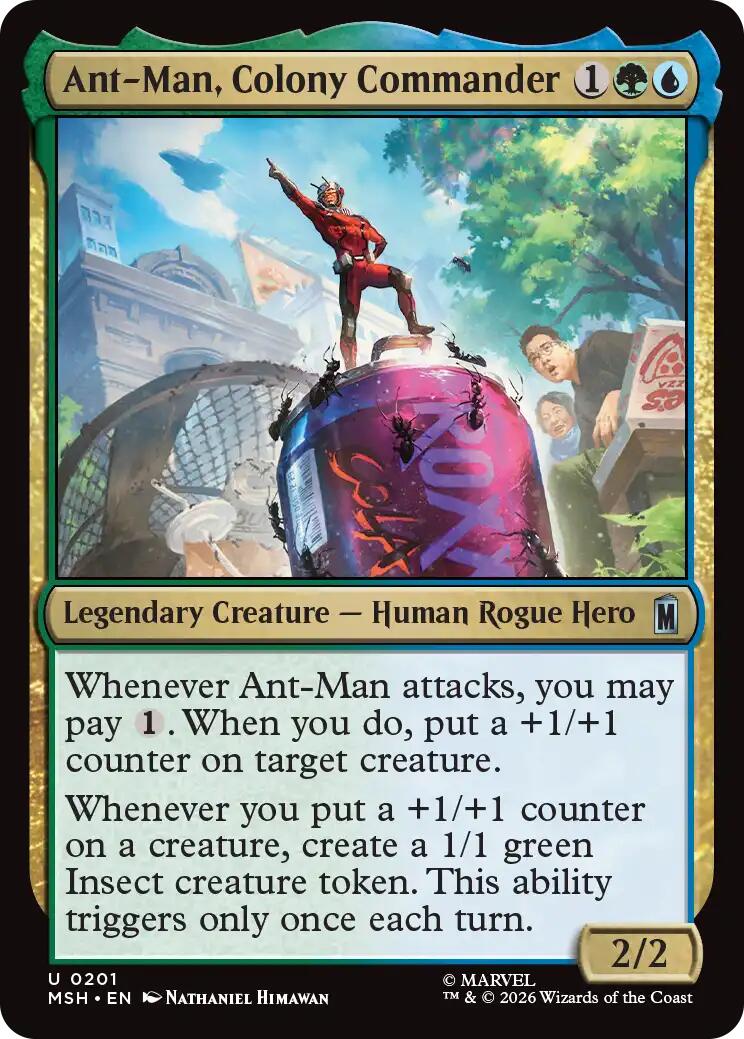 Ant-Man, Colony Commander – Marvel Super Heroes (Magic: The Gathering)