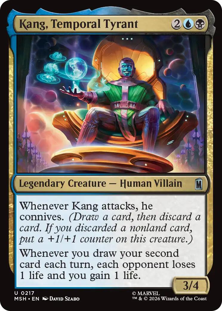 Kang, Temporal Tyrant – Marvel Super Heroes (Magic: The Gathering)