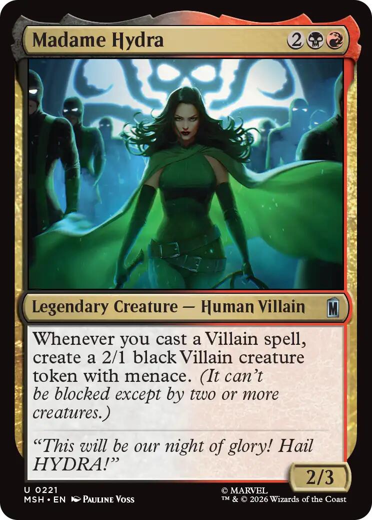 Madame Hydra – Marvel Super Heroes (Magic: The Gathering)