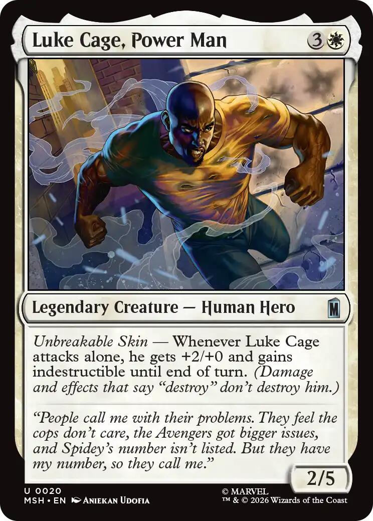 Luke Cage, Power Man – Marvel Super Heroes (Magic: The Gathering)