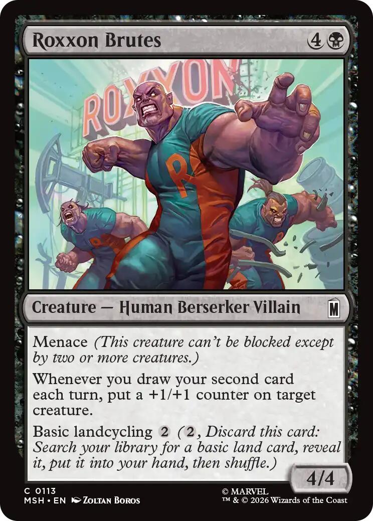 Roxxon Brutes – Marvel Super Heroes (Magic: The Gathering)
