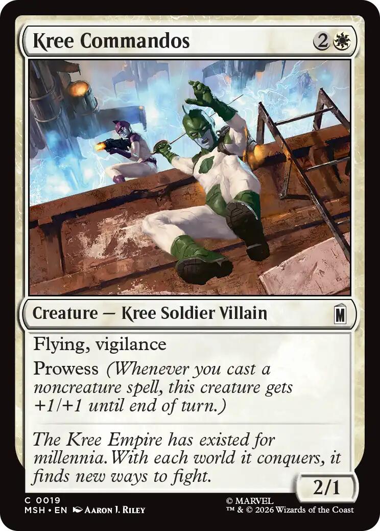 Kree Commandos – Marvel Super Heroes (Magic: The Gathering)