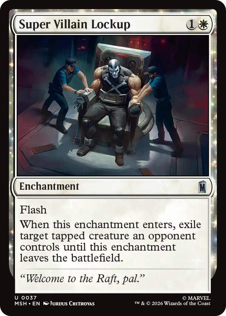 Super Villain Lockup – Marvel Super Heroes (Magic: The Gathering)