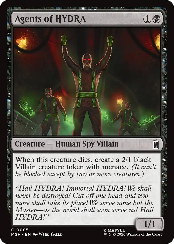 Agents of HYDRA – Marvel Super Heroes (Magic: The Gathering)