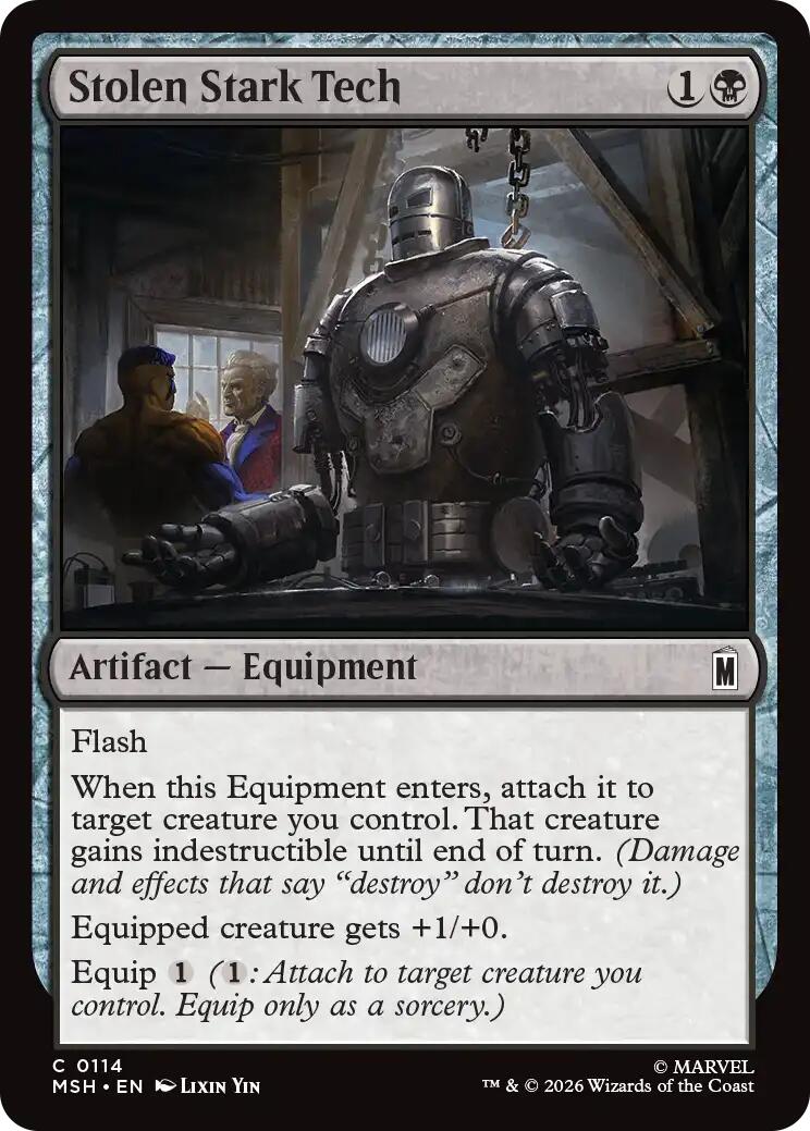 Stolen Stark Tech – Marvel Super Heroes (Magic: The Gathering)